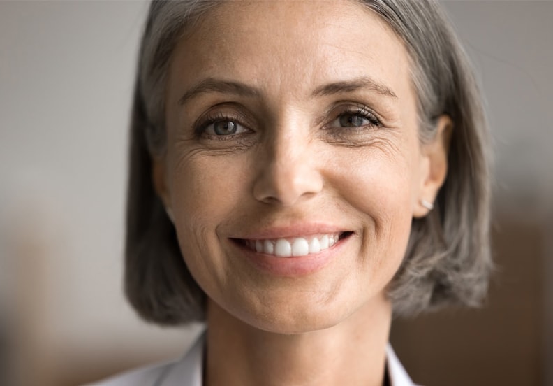 Older Female Smiling